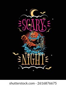 Halloween T Shirt Design or Art