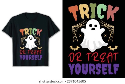 Halloween t shirt design, Boo vector, Halloween elements vector.