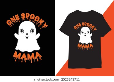 Halloween t shirt design for Halloween day.