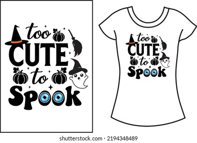 Halloween t shirt design. Halloween gift shirt.