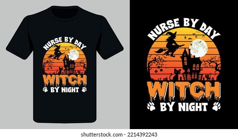 Halloween t shirt design. Happy Halloween T Shirt Design Stock Vector.