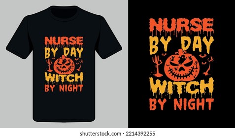 Halloween t shirt design. Happy Halloween T Shirt Design Stock Vector.