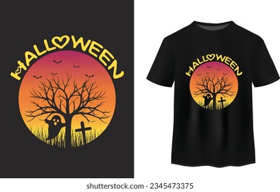 Halloween t shirt design, Horror t shirt