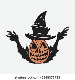 Halloween  T Shirt Design .Halloween Pumpkin vector ,halloween pumpkin drawing, halloween ghost drawing background 