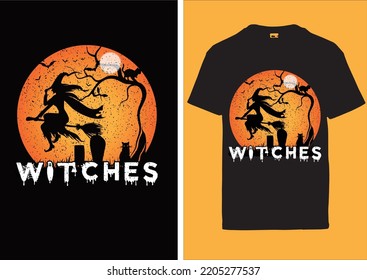 Halloween t shirt design scary halloween