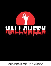 Halloween t shirt design. It is simple but stylist