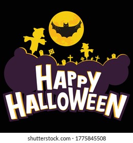 Halloween t Shirt Design. Halloween Vector Graphic. Halloween T Shirt illustration. High quality vector t-shirt design. Horns head devil t-shirt design. Beautiful and eye catching vector.