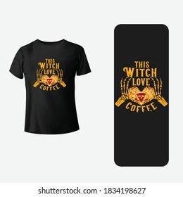  halloween T Shirt Design Vector 