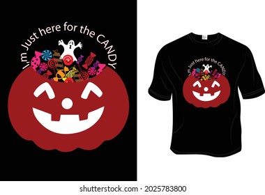 Halloween t Shirt Design. Halloween Vector Graphic. Halloween T Shirt illustration. 
High quality vector t-shirt design.