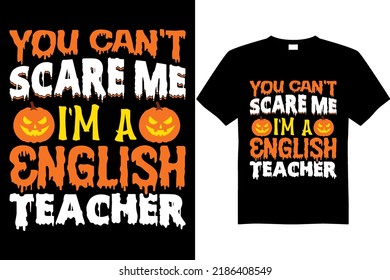 Halloween t shirt design vector file  funny halloween spooky scary night t shirt design vector eps file  hallo ween nurse  teacher 
