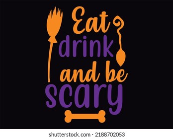 Archivo vectorial de diseño de camisetas de Halloween