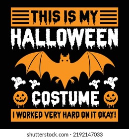 halloween t shirt design and vector