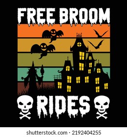 Halloween t shirt design and vector