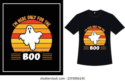 Halloween t shirt design vector graphic typography t shirt 