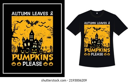 Halloween t shirt design vector graphic typography t shirt 