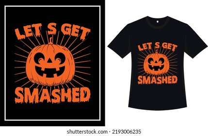 Halloween t shirt design vector graphic typography t shirt 