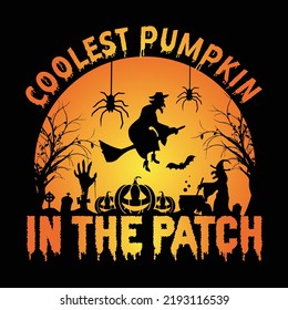 Halloween t shirt design and vector