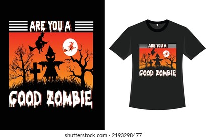 Halloween t shirt design vector