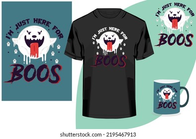 Halloween t shirt design vector