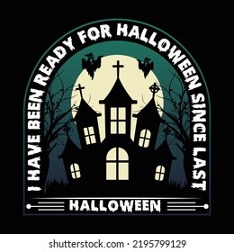 Halloween t shirt design vector
