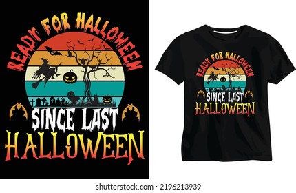 Halloween t Shirt design Vector