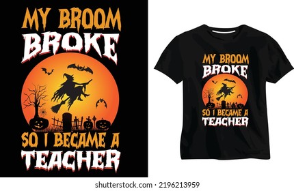 Halloween t Shirt design Vector