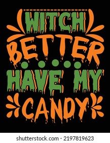 Halloween T shirt Design Vector