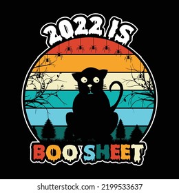 Halloween t shirt design vector