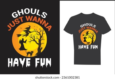 Halloween T shirt design and vector