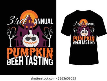 Halloween t shirt design vector, scary t shirt design