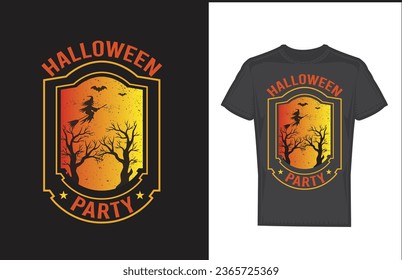 Halloween t shirt design and vector