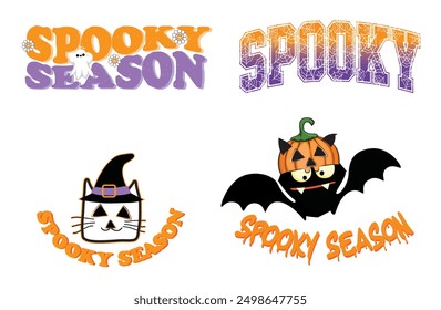 Halloween t shirt design vector illustration