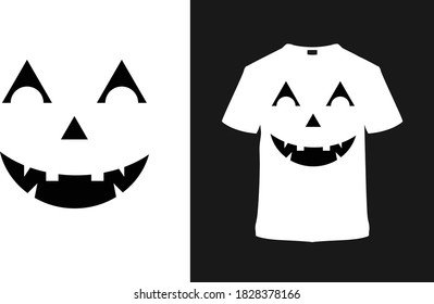 Halloween t shirt Design, Vintage, pumpkin t shirt, apparel, vector, element, emblem, eps 10