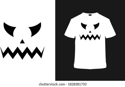 Halloween t shirt Design, vintage, apparel, vector, element, emblem, eps 10, pumpkin t shirt