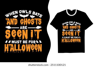 Halloween T shirt design vintage t shirt halloween trendy bulk