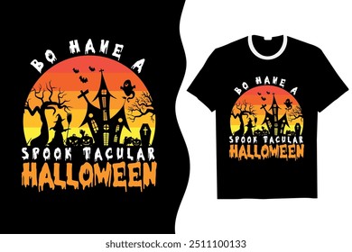 Halloween T shirt design vintage t shirt halloween trendy bulk