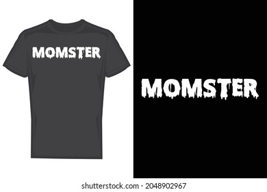 Halloween t shirt gift for mom. Halloween mom t shirt design.