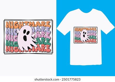 Halloween t shirt Happy Halloween. Halloween t-shirt design template. Happy Halloween t-shirt design template easy to print all-purpose for man, women, and children