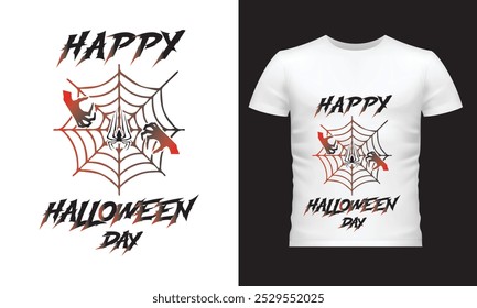 Halloween t shirt Happy Halloween. Halloween t-shirt design template. Happy Halloween t-shirt design