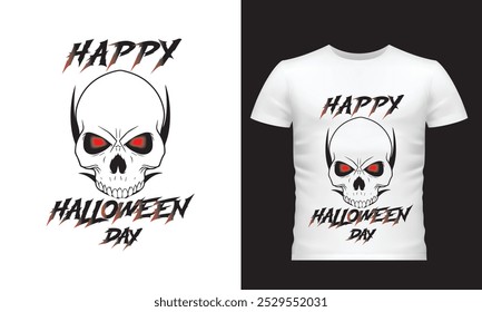 Halloween t shirt Happy Halloween. Halloween t-shirt design template. Happy Halloween t-shirt design