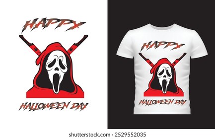 Halloween t shirt Happy Halloween. Halloween t-shirt design template. Happy Halloween t-shirt design