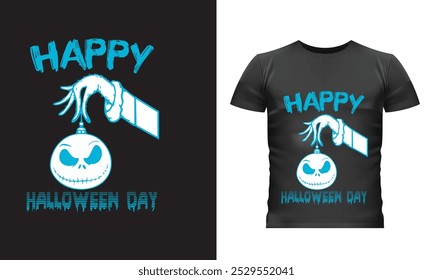 Halloween t shirt Happy Halloween. Halloween t-shirt design template. Happy Halloween t-shirt design