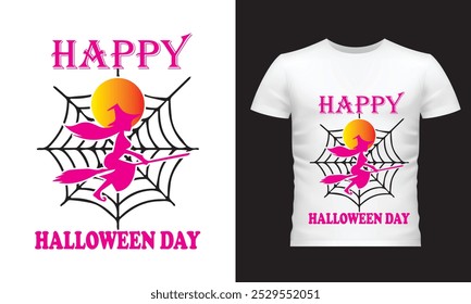 Halloween t shirt Happy Halloween. Halloween t-shirt design template. Happy Halloween t-shirt design