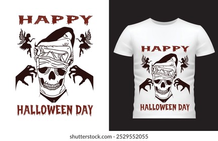 Halloween t shirt Happy Halloween. Halloween t-shirt design template. Happy Halloween t-shirt design