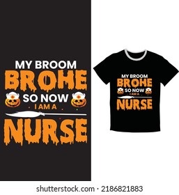 Halloween t shirt ,Nurse Halloween t shirt for fashion t shirt 