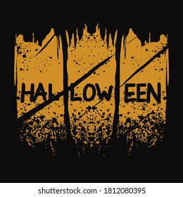 Halloween T shirt Vector Illustration