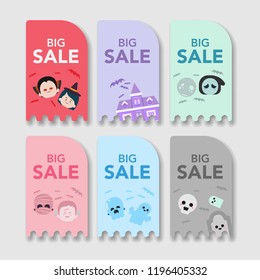 Halloween Tag Illustration