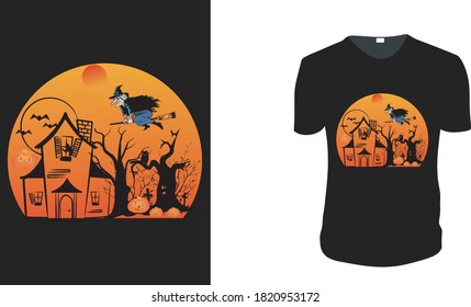  Halloween Tee. Halloween Gift Idea, Halloween Vector graphic for t shirt, Vector graphic, Halloween Holidays.