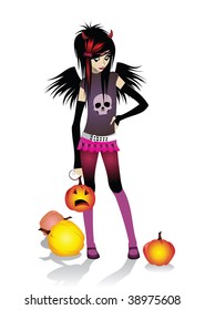 Halloween Teen-girl