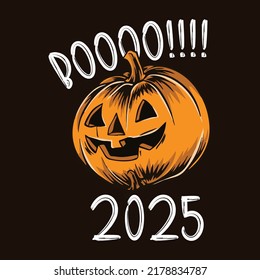 Diseño vectorial imprimible de Halloween